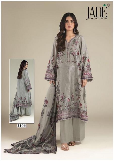 Jade binsaeed vol 21 pakistani three piece salwar kameez
